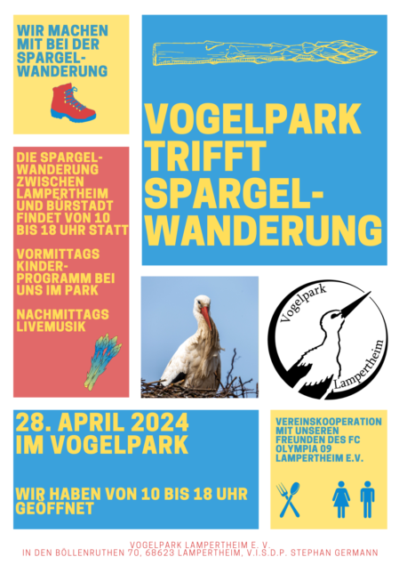 Vogelpark trifft Spargelwanderung